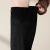 Jean femme printemps taille haute coupe ajustée Harlan pantalon coréen décontracté Baggy Beige droit Denim longueur cheville pantalon S-2XL
