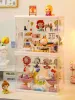 Bins Large Capacity Mystery Box Showcase Collectible Figures Display Stand Case Dustproof Jasmine Bubble Matt Doll Toy Organizer Box