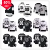 Los Angeles Custom Kings Hockey Jerseys 11 Anze Kopitar 8 Drew Doughty 99 Wayne Gretzky 55 Quinton Byfield 22 Kevin Fiala 4 Rob Blake 20 Luc Robitaille 12 Trevor Moore