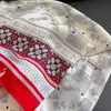 Bandanas Durag Schals Luxus Marke Print Lrage Hijab Frauen Beliebte Warme Seidenschal Finish Schals Die Vier Jahreszeiten 180X90 CM Schal Y240325