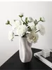 Vases BHM Nordic Light Luxe Twisted Flower Vase Céramique Intérieur Vitré Hydroponique Creative Home Salon