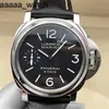 2024 Panerass Watch Luxury Mechanical Series 44mm Back Transparent Men's Pam00510 Waterproof Wristwatches Designer Fashion Brand Stainless Steel