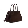 Рядная сумка Margaux Tote Bag Soft Margaux 15 и 17 Дизайнерский багаж из натуральной кожи Дорожные сумки выходного дня Женская мужская сумка для покупок