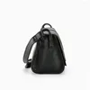 Shoulder Bags BeDo Women Genuine Leather Black Simple Messenger Cow Zipper Fashion
