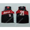 カスタム名任意のチームTupac Shakur 71 Makaveli Basketball Jersey Sewn Any PlayerまたはNumber All Ed Size S M L XL XXL 3XL 4XL 5XL 6XL最高品質