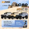 Cars Fms Allnew Fcx1/18 LC80 Land Cruiser Offroad Fourwheel Drive Rc Climbing Vehicle RC Simulation Car Model Christmas Gift