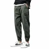 2024 Primavera Autunno New Fi Temperamento Pantaloni coreani Uomo Gamba dritta Allentati Pantaloni maschili casuali Hip Hop Abbigliamento streetwear d7MQ #