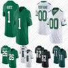 Saquon Barkley Jason Kelce Kelly Green Football Jersey Jalen Hurts AJ Brown Reed Blankenship Landon Dickerson Mailata Kenny Darius Slay Albert Okwuegbunam