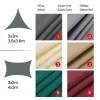 Nets 280GSM 98%UVBlock Sun Shelter Sunshade Protection Shade Sail Awning Camping Shade Cloth Large For Outdoor Canopy Garden Patio