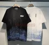 Amimir New Designer Men's and Women's Tシャツ夏の星空TシャツファッショントップラグジュアリーブランドニュートラルスタイルTシャツUSサイズS-XL