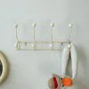 Rails Vintage Wall Hook Korean Style Metal Clothes Hat Holder Rack Crochet Organizer Home Baby Kids Room Decoration Nursery Decor