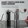 Narzędzia ITOP HG60 Manualna mrugacz 7core 48 mm Ghost Tooth Cone Burr Ręczny młynek do końca Regulowany Zewnętrznie szlifowanie kawy młynek do kawy