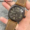 Luxus Panersass Watch 2024 Mechanical Rademir PAM00505 Automatische Herren 45 mm wasserdichte Armbanduhren Designer Modemarke Edelstahl Stahl