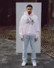 Sweats à capuche pour hommes Y2k Streetwear Mode Casual Hommes Pull Harajuku Lâche Star Lettre Impression Sweat-shirts surdimensionnés Hip Hop Vêtements
