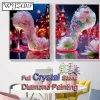 Ponto 5D Diy Crystal Diamond Pintura de cristal Flipper quadrado completo Diamante Bordado Kits Cross Stitch Kits Diamond AB Decoração de casa230825