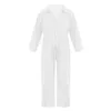 Barn Coverall för pojkar avslappnade jumpsuit byxor mode långärmad vändningskrage blixtlås mekanisk kostym flightsuit overaller 240323