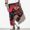 stampe Cott Joggers Uomo Baggy Hippie Boho Gypsy Aladdin Cargo Pants Yoga Harem Pants Plus Size Pantaloni donna I0Xr #
