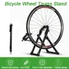 Schroevendraaiers MTB Road Bike Wheel Truing Stand Bicycle Wheel Maintenance Stand Bracket Repair Tool för 16 tum 29 tum hjul