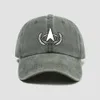 baseball cap Chinese National Space Administration's Tiangong Rocket Baseball Washed Soft Top Used Cowboy Duck Tongue Hat