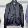 men jacket designer Topstoney windbreaker coats mens nylon Long sleeve zipper quality tops thin hooded jacket loose outdoor Active jogging woman jacket 23F031#