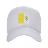 Ball Caps Fashion Unisex Flag Of Vatican City Trucker Hat Adult Adjustable Baseball Cap Men Women Sun Protection