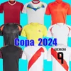 2024 Copa America Peru Soccer Jerseys Colombia Football Shirts Venezuela Jerseys Men Kids Set Kits Uruguay Football Jersey Cuevas Sosa Chile