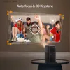 Weiteres Projektorzubehör Vevshao V30 3D 4K Mini Cinema Intelligentes Android WiFi Tragbares 1080P Heimkino-Video LED DLP mit Akku Q240322