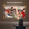 Другие аксессуары для проектора Vevshao V30 3D 4K Mini Cinema Интеллектуальный Android WiFi Портативный домашний кинотеатр 1080P Видео LED DLP с аккумулятором Q240322