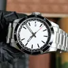 Montres pour les hommes MenES Mouvement mécanique Automatique Regarder des cristaux minéraux imperméables Finet Strip en acier inoxydable Montre de Luxe Sports Wrists Montre