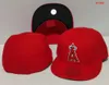 Unisexe en gros angels Snapbacks Sox Baseball Designer Luxury Caps ajustés de la lettre de taille