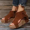 Chaussures habillées pour femmes 2024 Mode Zip Femmes Sandales Été Solid Peep Toe Coins Zapatos Para Damas En Oferta