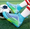 Zapatos de fútbol para niños para niños Futsal Artificial Grass Hall Football Boot Free Shipping Society Boot para niños