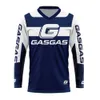 GASGAS Motorrijden Kleding Downhill Bike MTB Jersey Heren Lange Mouw Fietsen Shirt Maillot Ciclismo Hombre 240321