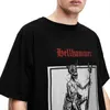 Sıradan Hellhammer İsviçre Metal Band T-Shirts Erkek Kadın Mürettebat Boyun Pamuk Kısa Kollu Tişört Yaz Kıyafetleri M54S#