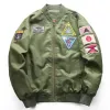 77city Killer Casual Air Force Flight Jacket Homens Plus Size 6XL Militar Tático Casacos Casaco Masculino Piloto Bomber Jackets q1dh #