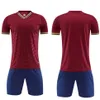 100Polyester QuickDry Mesh Tissu Maillots de Football Respirent Élastique Enfants Football Ensembles Professionnel Personnalisé Enfants Uniforme 240318