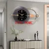 Relojes de pared Reloj de lujo Tamaño grande Decoración del hogar Diseño moderno Decoración de la sala Reloj digital Klokken Wandklokken