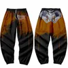 Gotyckie szkieletowe szkieletowe spodnie dresowe 3d Joggers Spodnie swobodne spodnie Mężczyźni/kobiety Hip Hopowe spodnie dresowe Pantal Homme Y2K Streetwear O2TM#