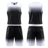 Jersey de basquete para homens personalizados Conjunto de treinamento masculino Sport Gyms Fitness Top Summer Sports Sportswear 5Colors 240312