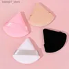 Svampar Applicators Cotton 1/4/PCS Triangle Powder Puff Washable Soft Velvet Facial Makeup Cosmetics Sponge Professional Beauty Tool Q240325