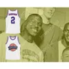 Personalizado qualquer nome qualquer equipe SPACE JAM TUNE SQUAD LARRY JOHNSON 2 JERSEY DE BASQUETE PONTO COSTURADO NOVO Tudo costurado Tamanho S M L XL XXL 3XL 4XL 5XL 6XL Qualidade superior