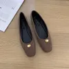 Casual Shoes Bailamos Spring Women Flats Ballet Fashion Buckle Flat Female Shallow Dress Ballerina Slip On Moccasin Mujer