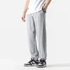 Herr jogger tröjor fi dragstring streetwear sport casual baggy byxor manliga sträva löst benbyxor plus storlek 8xl i8kc#