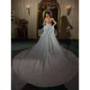 Dress Sexy Mermaid Sparkly Sweetheart Neck Saudi Arabic Wedding Dresses Big Bow Bridal Vestidos De es