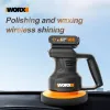 Lastoortsen Worx Elektrische Auto Polijstmachine Hine Wx858.9 Dc Draadloze Auto Polijsten Waxen Hine Zonder Batterij Universele Worx 20v Pack