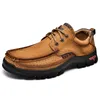 Nuove mode in pelle comfort mochioni da uomo in pelle da uomo scarpe da trekking da trekking casual gai casual gai