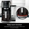 Ninja CFP101 Dualbrew Cold Hot Ice Hine, Single Cup, Compatible med K-Cups och 12 Cup Drip Filter Coffee Hines, Black