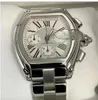 U1 Top-grade AAA Designer Chronoscope Watch Fashion 47mm Timepiece Stainless Steel Chrono Dial Quartz Chronograph Working Men Wristwatches 8T72