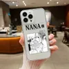 Handyhüllen Cartoon Anime Oosaki Nana Handyhülle für iPhone 15 14 13 12 11 XS Pro Max Mini X XR 6 7 8 Plus SE Weiches Silikon Transparent CapaY240325