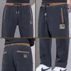 Pantalons en velours côtelé pour hommes Pantalons de survêtement Pantalons de jogging Lâches Poches décontractées Taille élastique Vêtements pour hommes Printemps Pantalon d'automne Streetwear U5j3 #